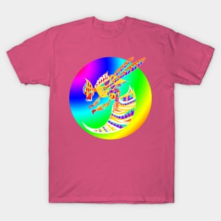 pridest pride bee in love is love art T-Shirt